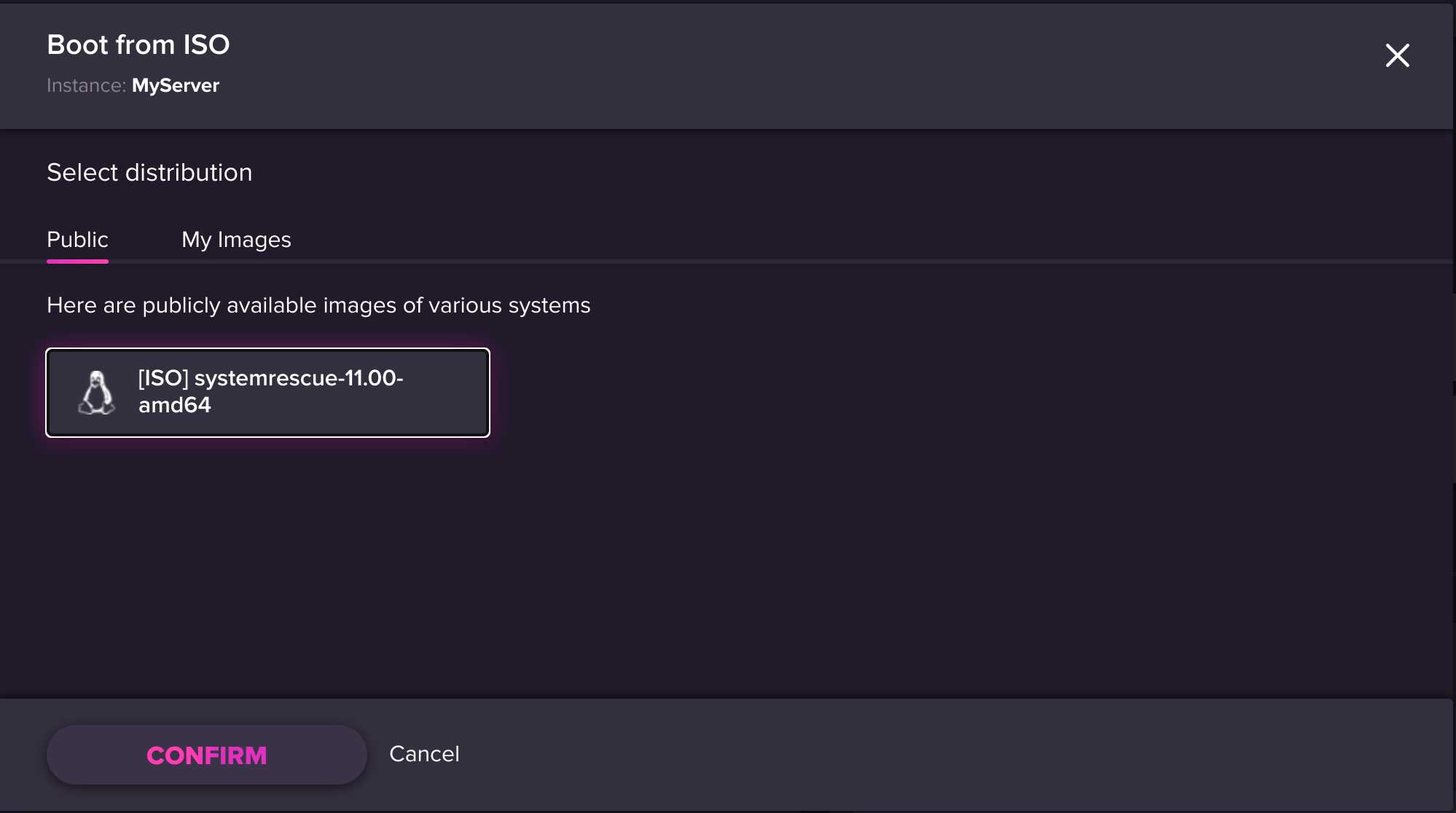 API - Mijiedarbība ar Boot From ISO - 2