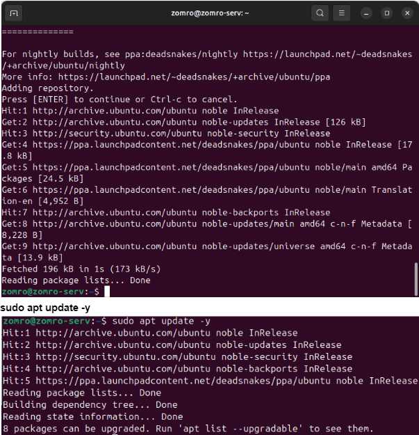 Installing Python on Linux. Several ways - 3