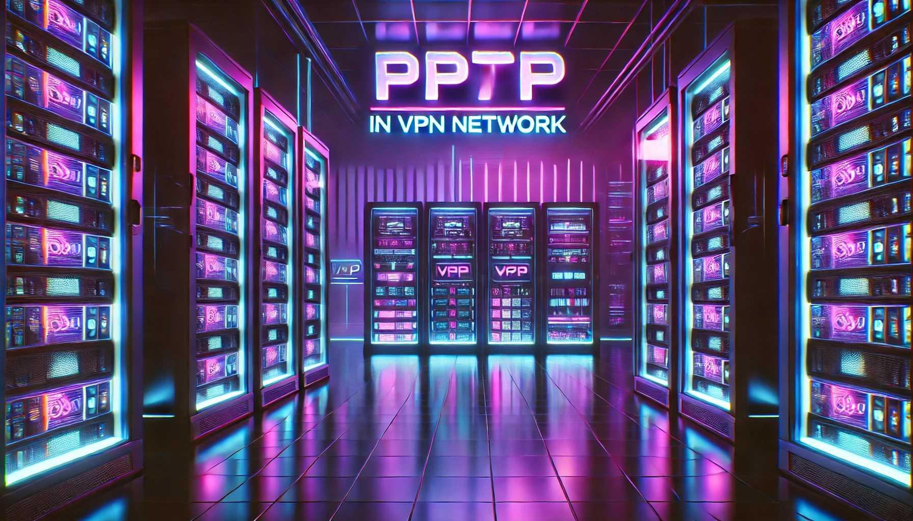 PPTP (Point-to-Point Tunneling Protocol) in a VPN network. What is it ...