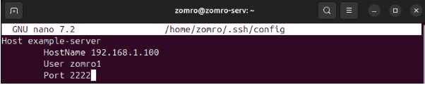 Configuration of SSH command auto-completion from the .ssh/config file-1