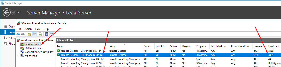 Disable UDP for RDP connections to Windows Server - 4
