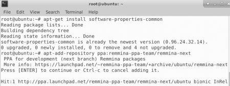 Подключение к серверу по протоколу RDP на Linux с помощью Remmina - 1
