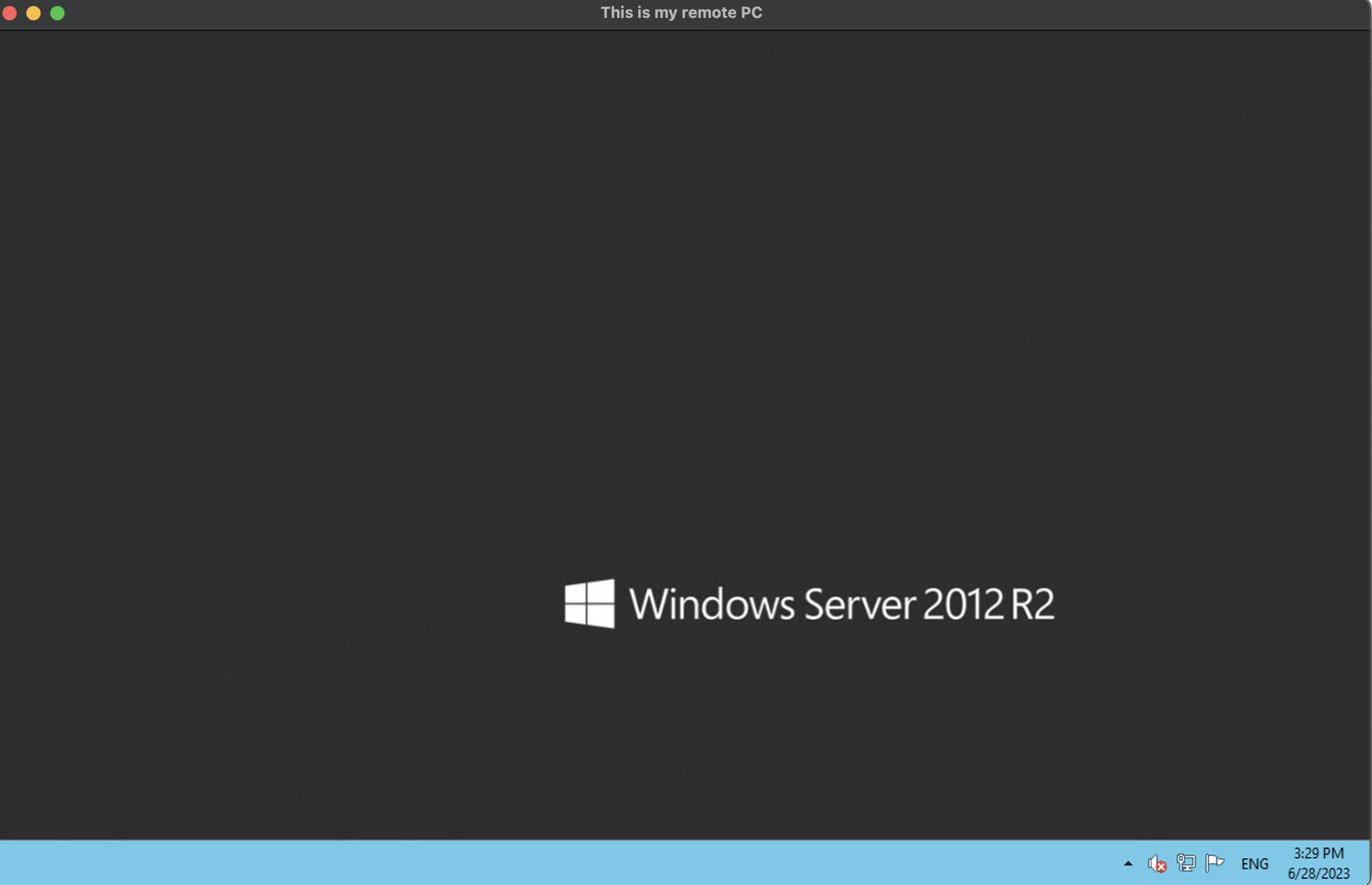 Windows Remote Desktop Connection on Macbook - 17