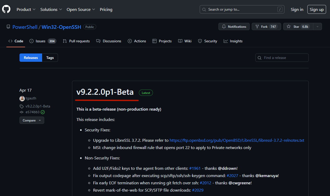 How to get OpenSSH up on Windows 2012 - 1