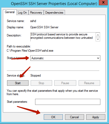 Как поднять OpenSSH на Windows 2012 - 10