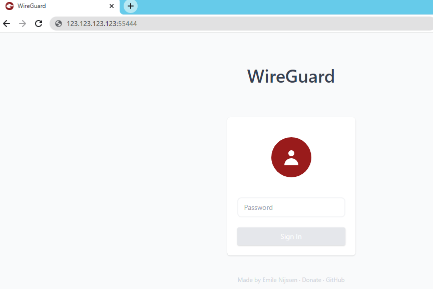 Веб-портал WireGuard GUI - 7