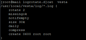 Как ограничить размер папки /var/log (logrotate) - 6