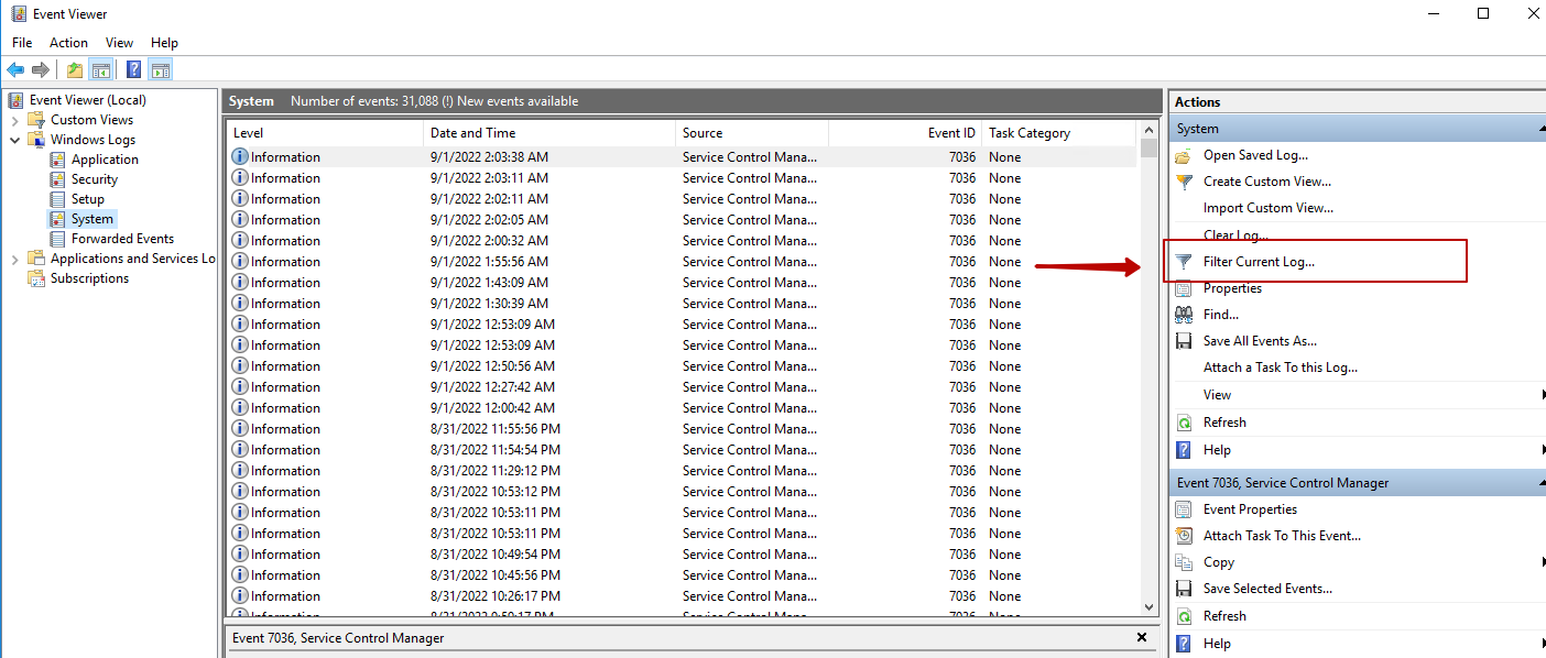 How to view RDP connection logs in Windows Server 2016, 2019 - 3