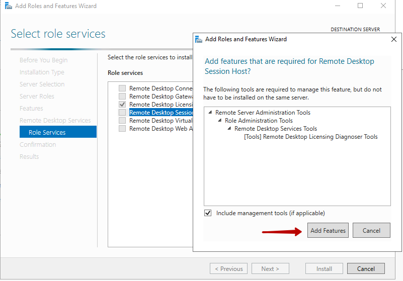 Встановлення сервера терміналів в Windows Server 2012, 2016, 2019-9