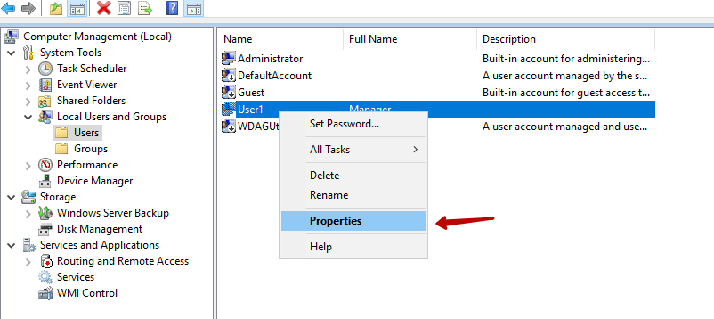 How to add a new user in Windows Server 2012, 2016, 2019 - 6