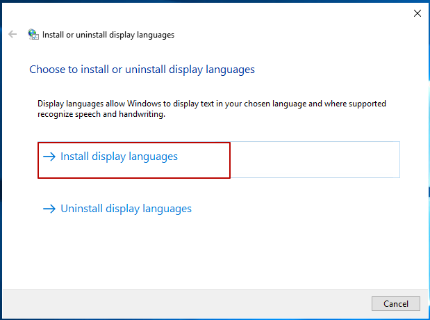 How to change language in Windows Server 2019, 2016 - 4