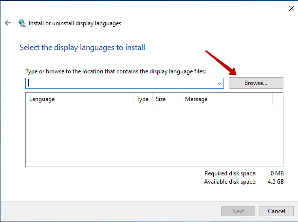 How to change language in Windows Server 2019, 2016 - 5