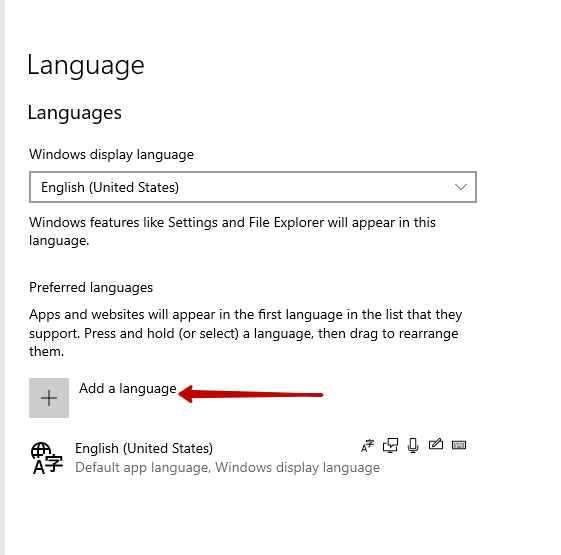 How to change language in Windows Server 2019, 2016 - 11