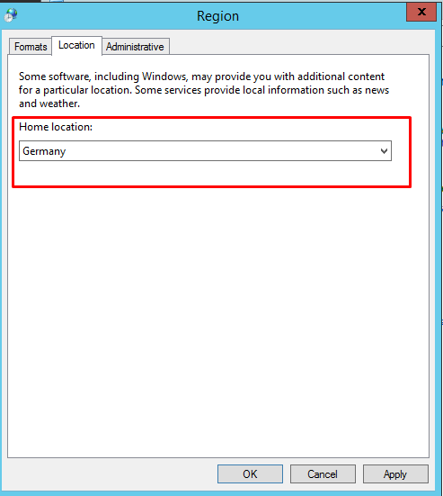 How to change language in Windows 2012 - 14