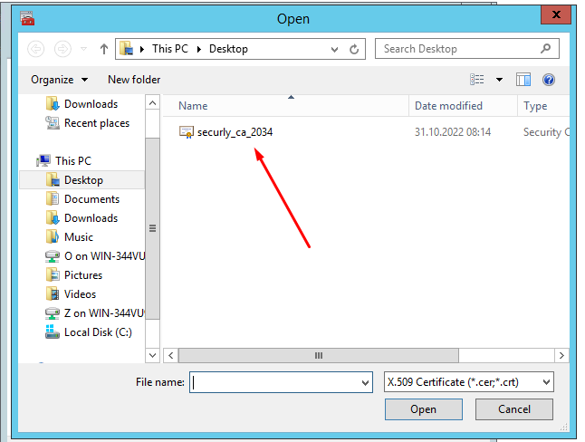 How to install an SSL certificate on Windows Server - 7