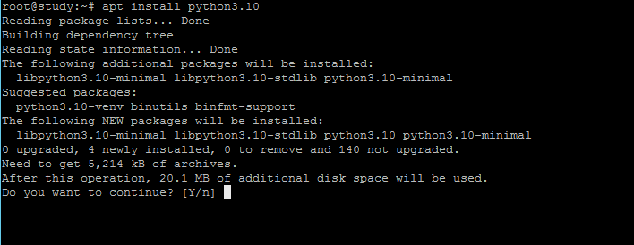 როგორ დააინსტალიროთ Python 3.10 Ubuntu 20.04-ზე - 2