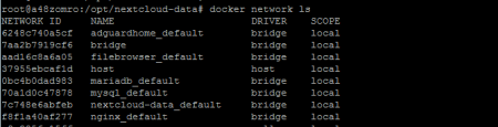 List of important commands for working with Docker-compose-6