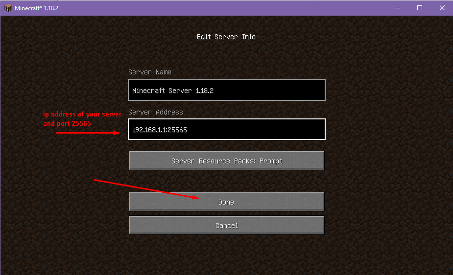 Установка игрового сервера Minecraft: Java Edition на Ubuntu 20.04 - 2