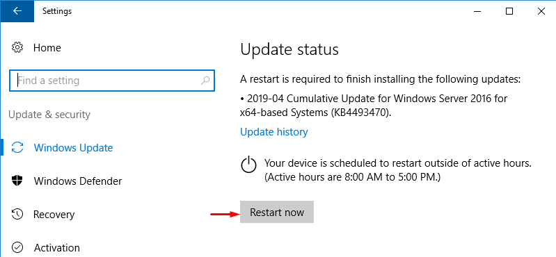How to install updates on Windows Server 2012, Windows Server 2016 and Windows Server 2019 - 15