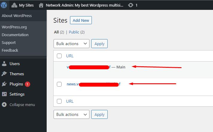 WordPress Multisite: How to create and manage multiple sites from one admin panel - 5