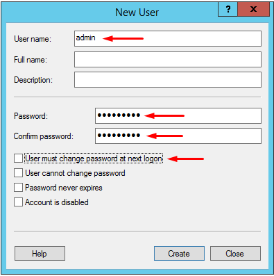 Windows Server: როგორ დაამატოთ ახალი მომხმარე და მისი შესასყიდი უფლებები სერვერთან დაკავშირებას. - 3