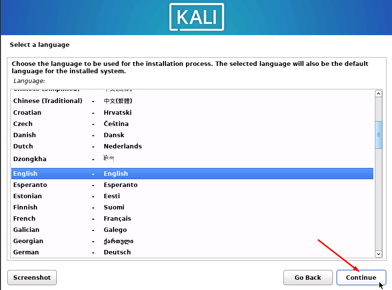 How to install Kali Linux on a virtual server (VPS/VDS) - 15