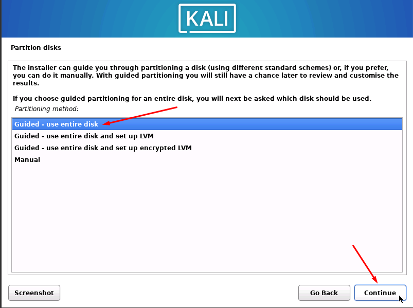 How to install Kali Linux on a virtual server (VPS/VDS) - 28