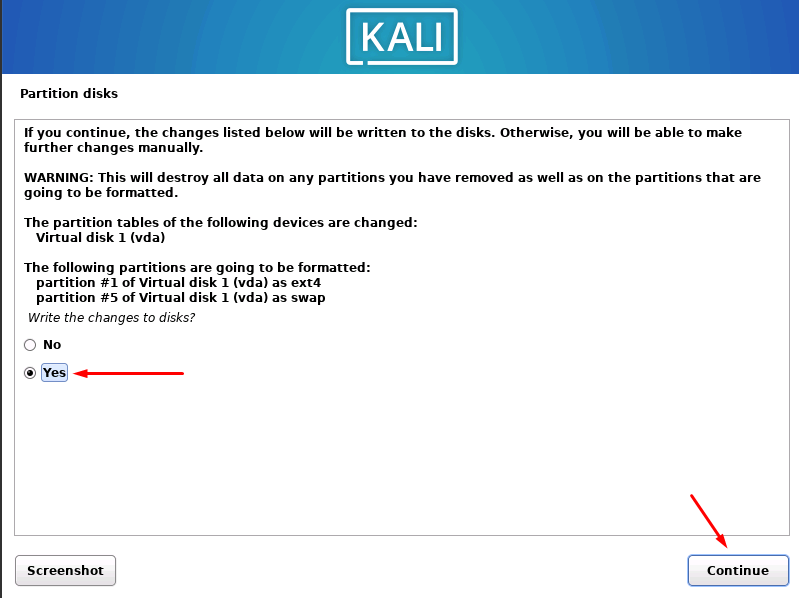 How to install Kali Linux on a virtual server (VPS/VDS) - 32
