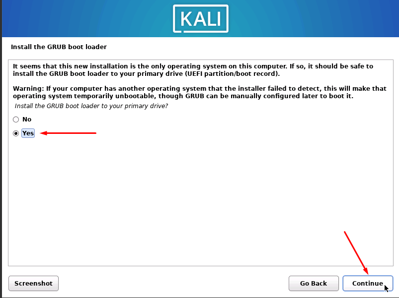 How to install Kali Linux on a virtual server (VPS/VDS) - 35