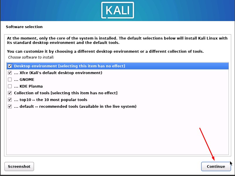 How to install Kali Linux on a virtual server (VPS/VDS) - 33