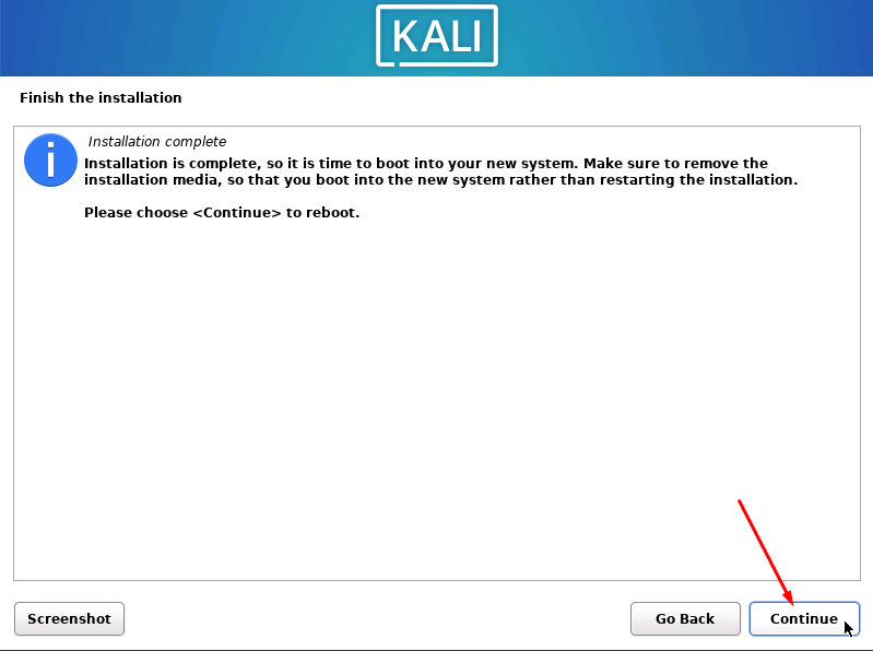 How to install Kali Linux on a virtual server (VPS/VDS) - 37