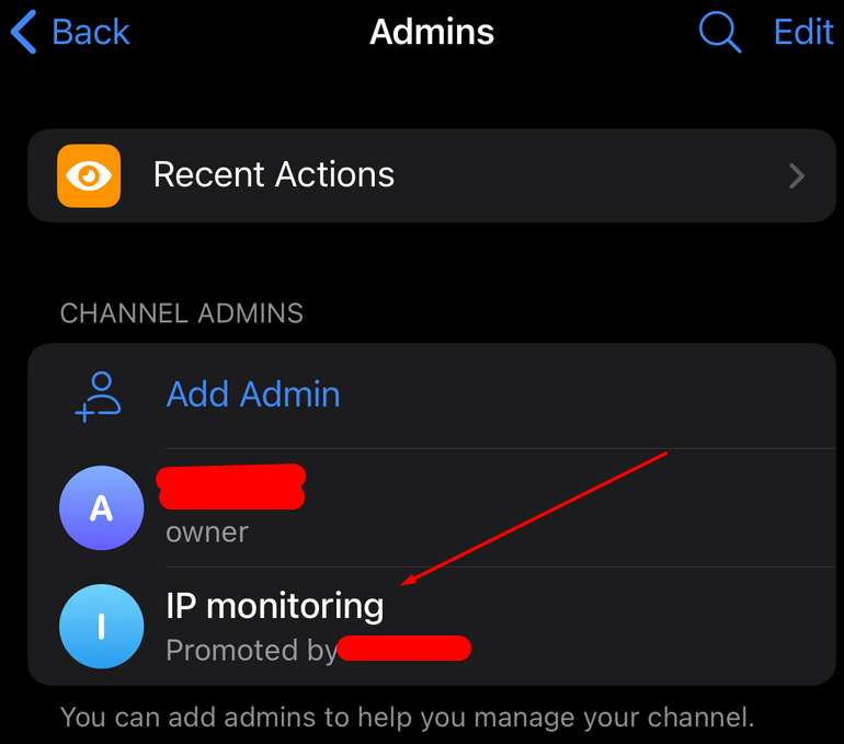 How to create a telegram bot for monitoring remote hosts - 11