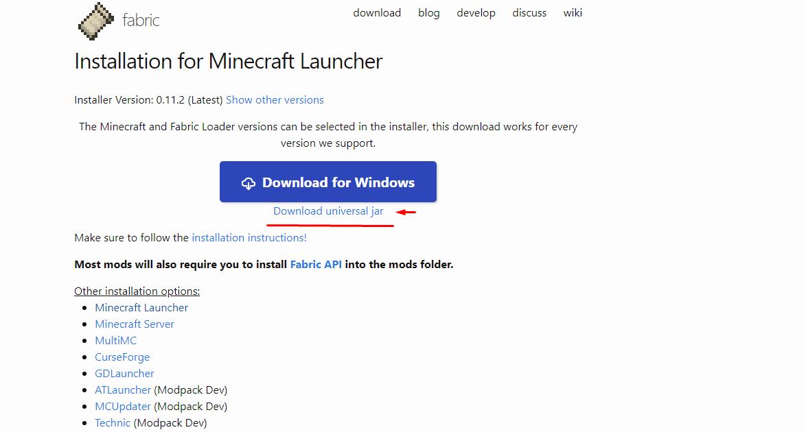 Install Fabric - Minecraft Launcher (Windows) [Fabric Wiki]