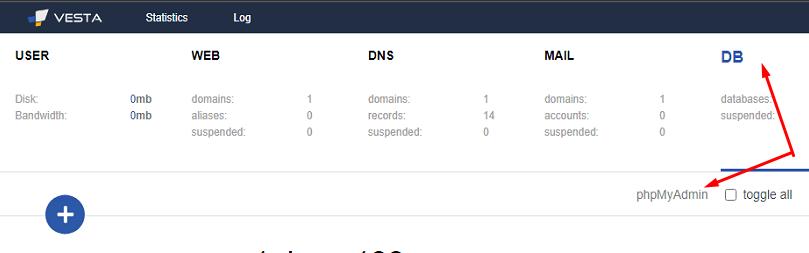 How to get into phpMyAdmin from popular server control panels - 4