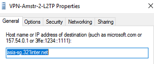 Configuring a VPN connection via PPTP-L2TP protocols - 7