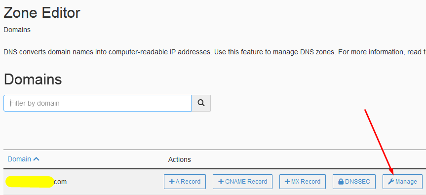 How to change and add DNS records in cPanel - 2