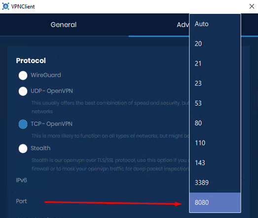 VPN uses different protocols and ports for security and anonymity - 3